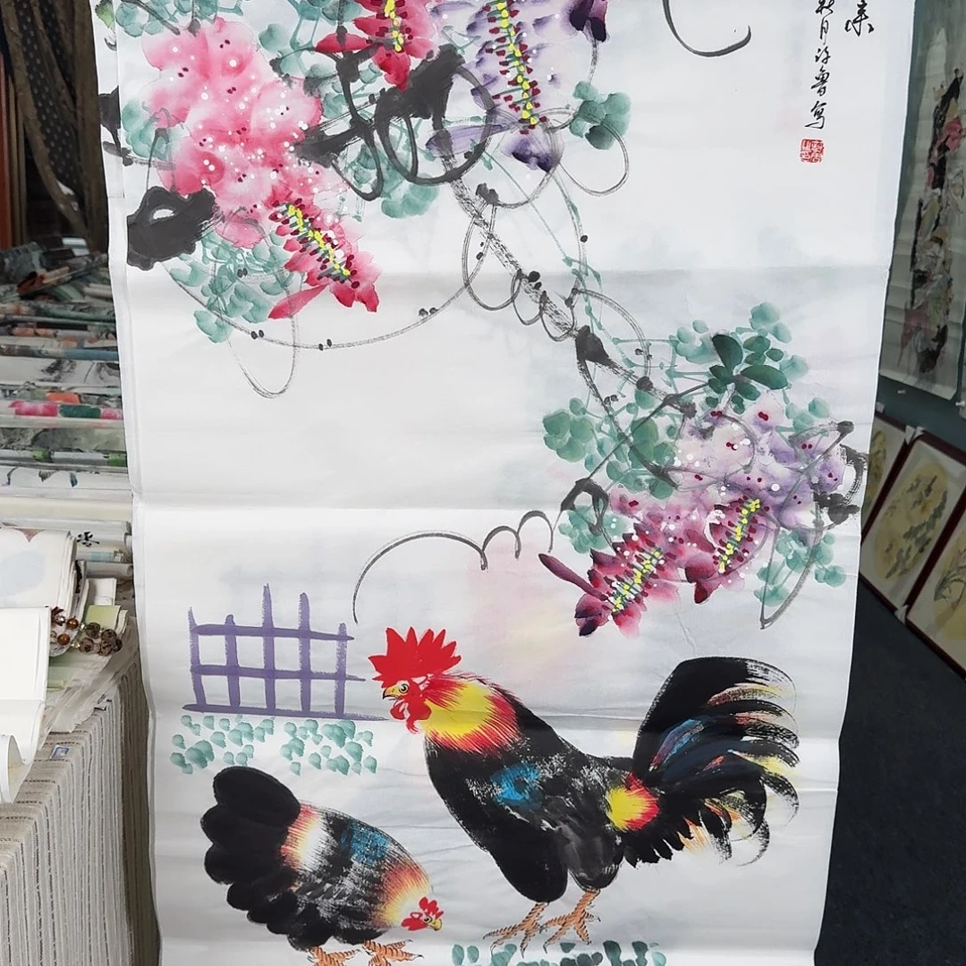 纯手绘的好看作品