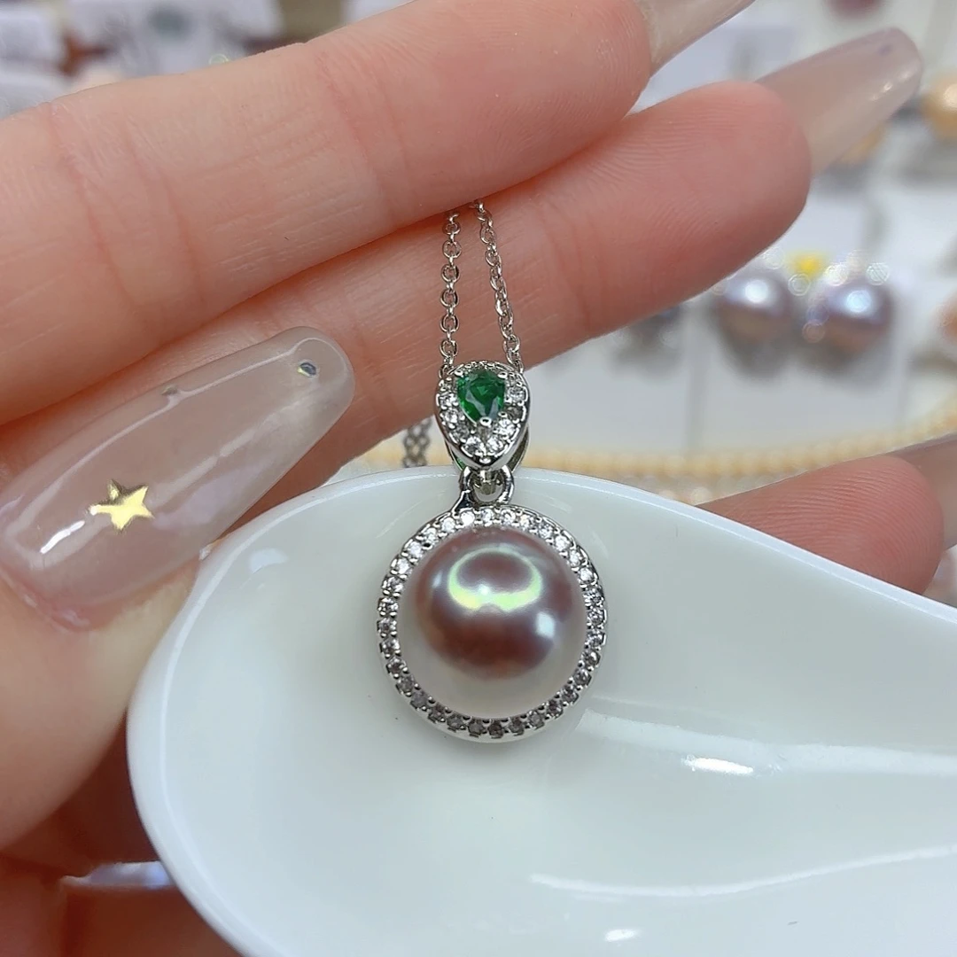 颈饰淡水珍珠合金