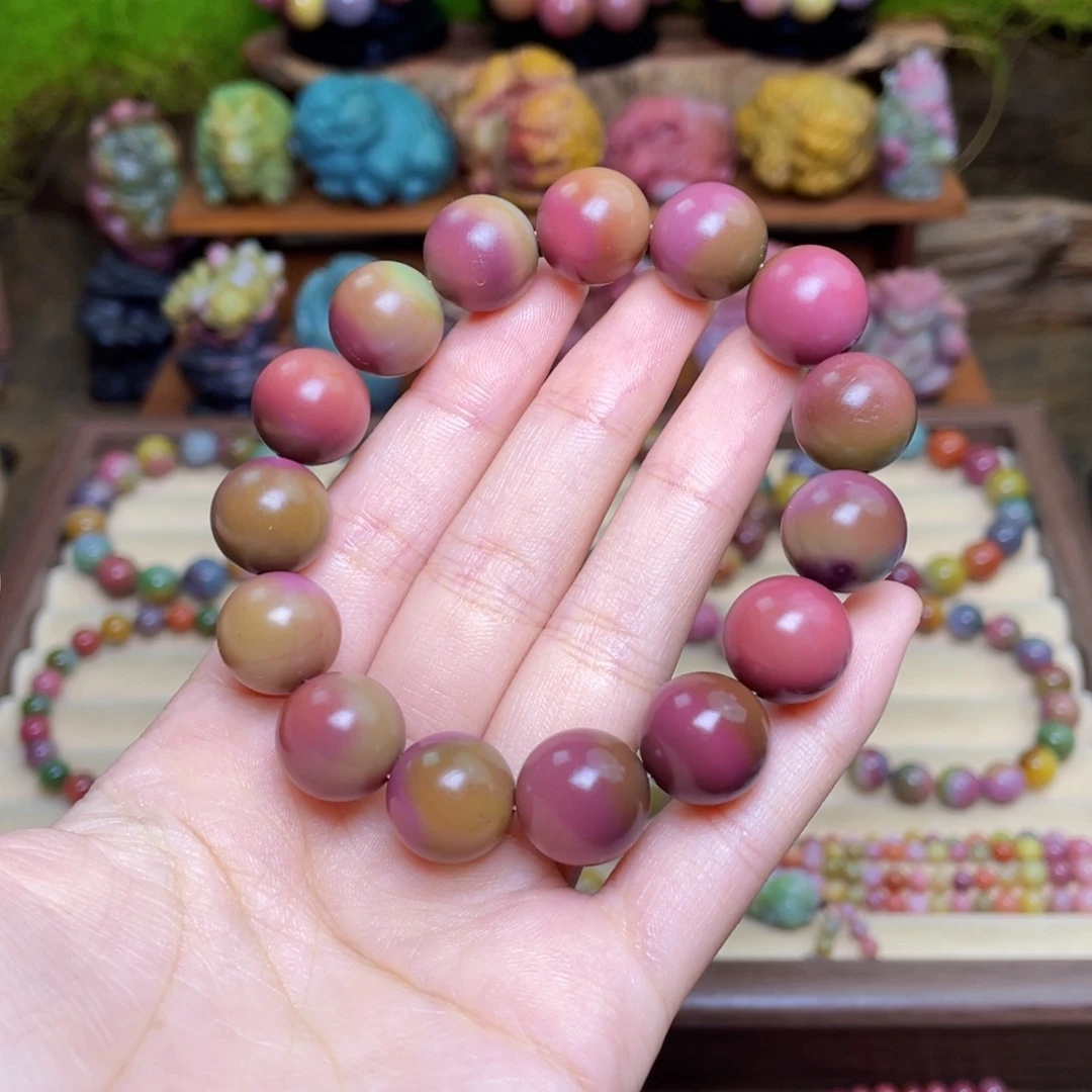 美***活玛瑙/玉髓未镶嵌珠宝半成品盐源玛瑙磨砂串