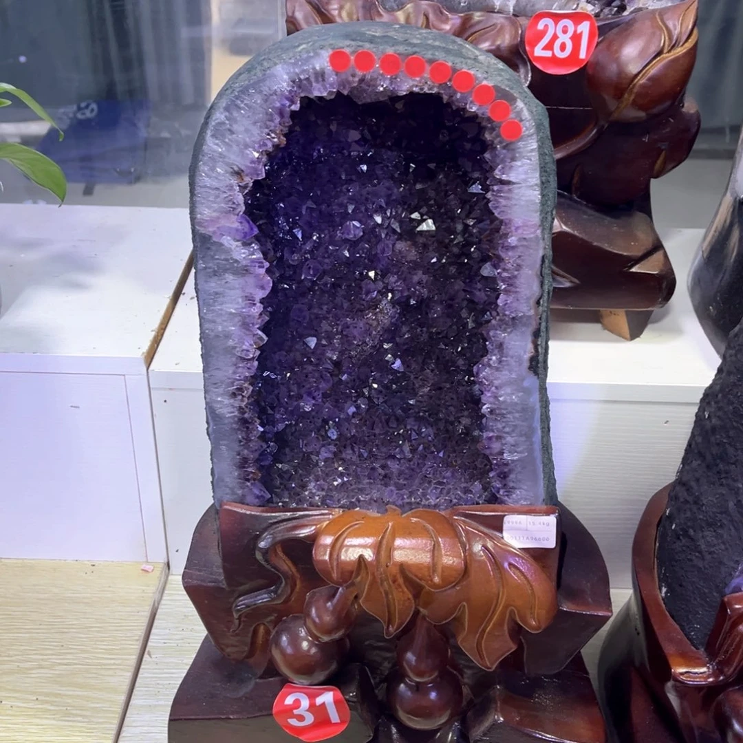 未镶嵌大型摆件（非配饰）紫晶