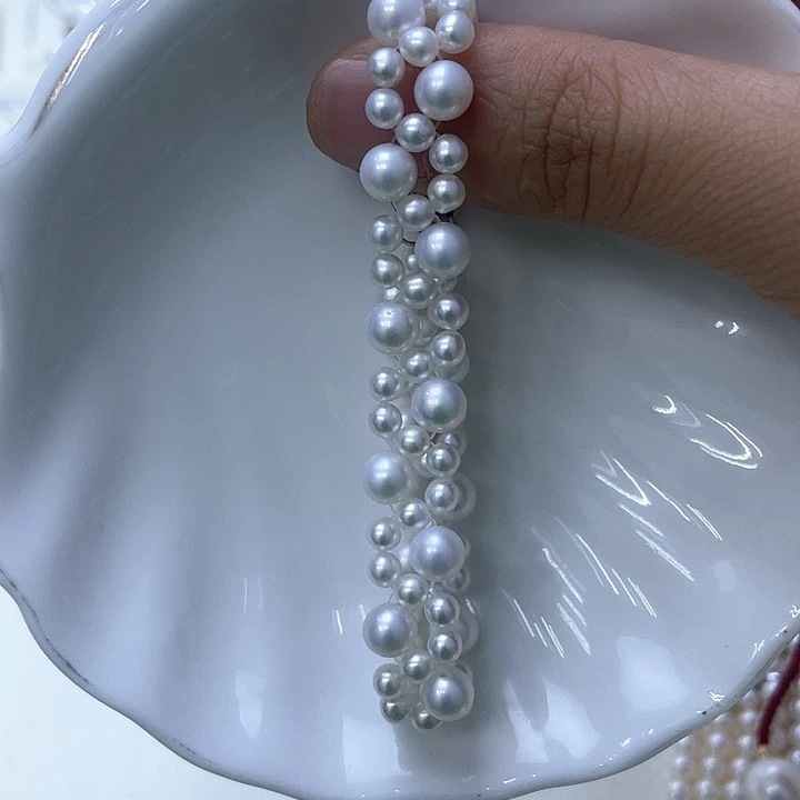 手绳淡水珍珠银S925镶嵌