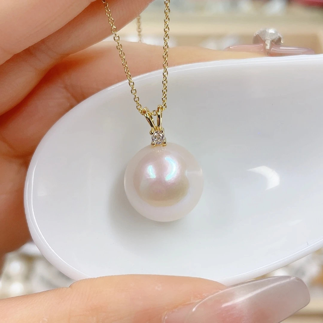 淡水珍珠合金吊坠(赠链)