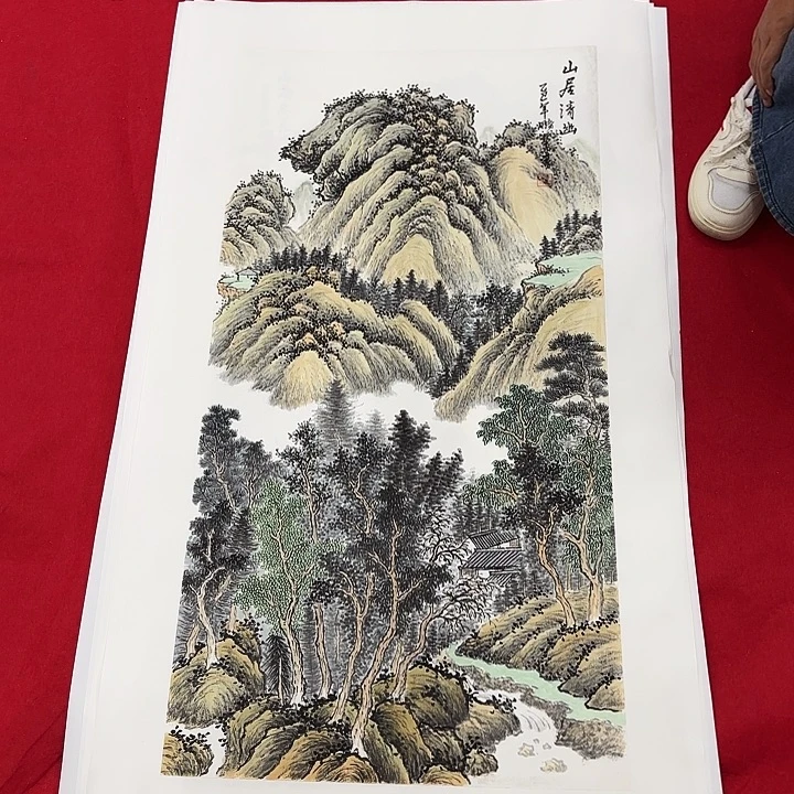 国画花鸟的翅膀和翅膀是