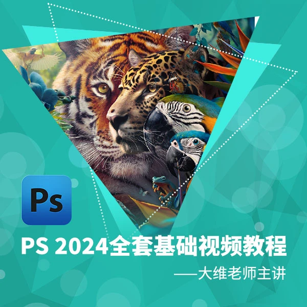 Photoshop全套零基础到精通视频教程免费试听大维老师主讲