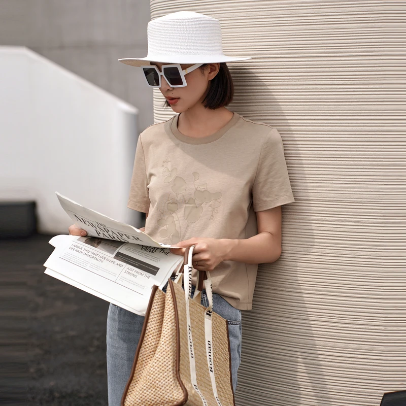 XK201036A909-XG雪歌24夏新款T桖短袖