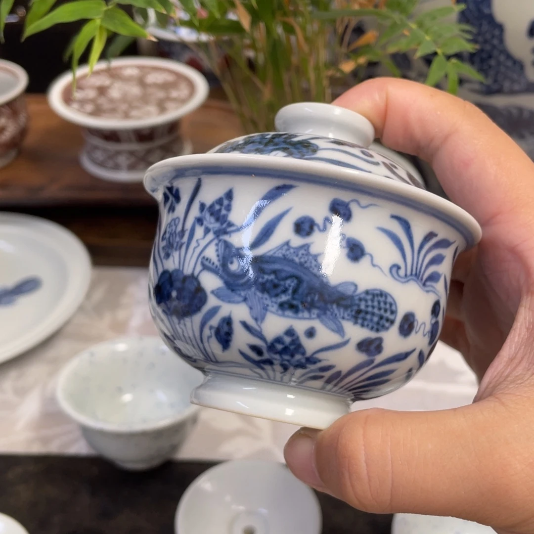杰***出景德镇手工手绘陶瓷 特价清仓价
