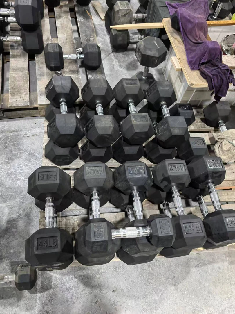 六角哑铃健身房品质居家运动（会有少许划痕）