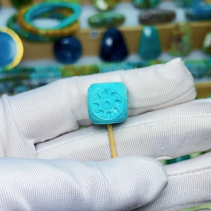 绿松石珠宝奇石未镶嵌