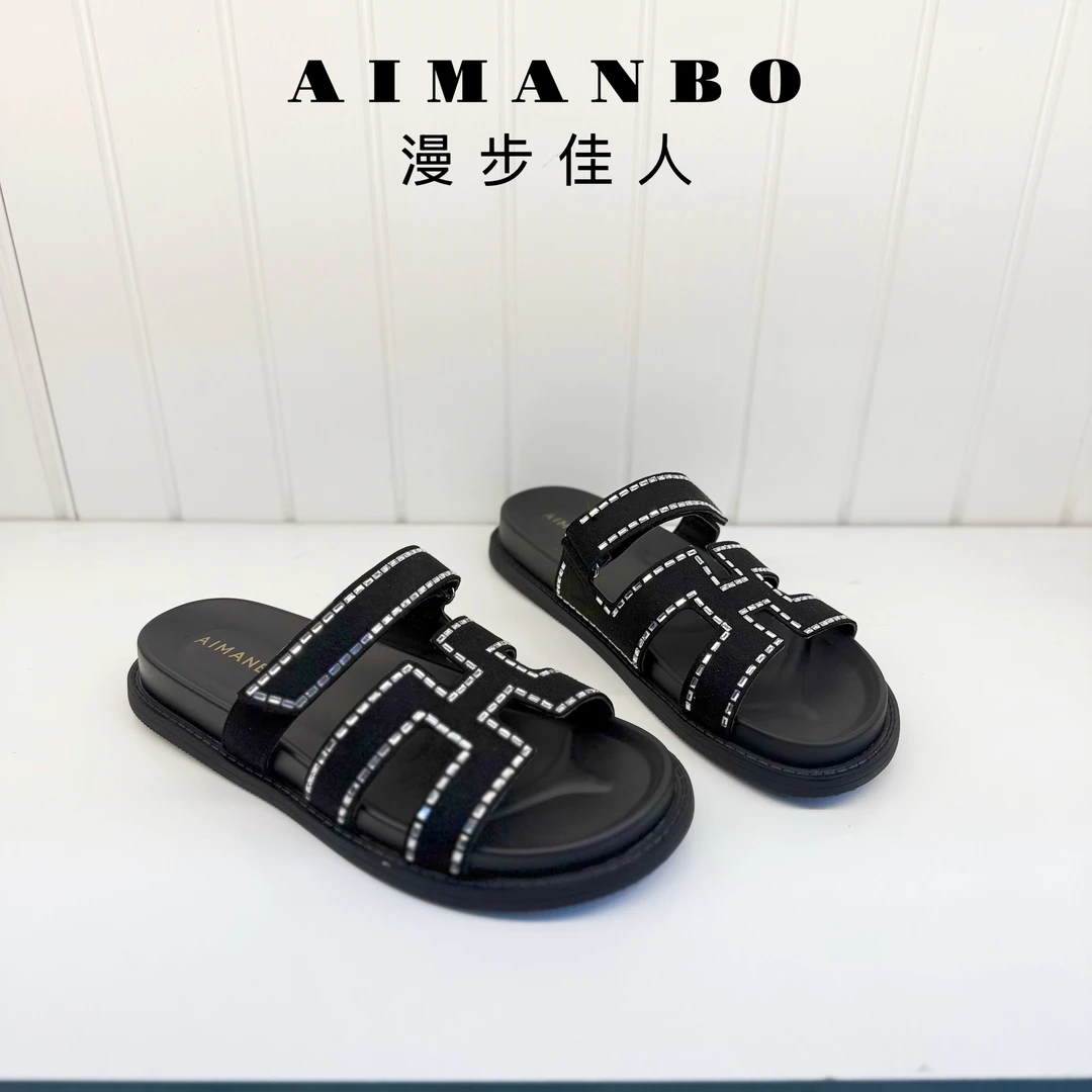 【漫步佳人】2331 54367春夏沙滩订珠鞋时尚设计舒适出行必备