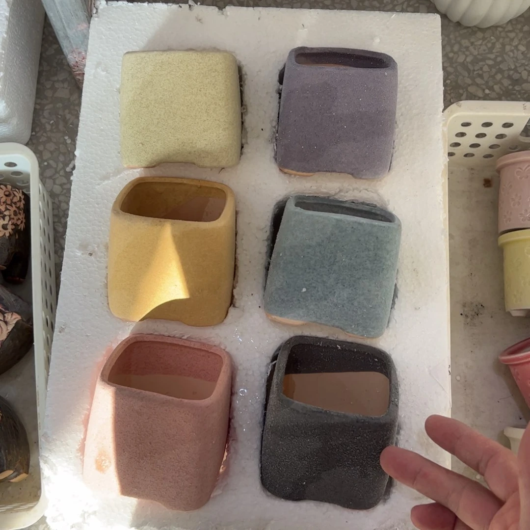 陶瓷陶瓷多肉花盆@@4