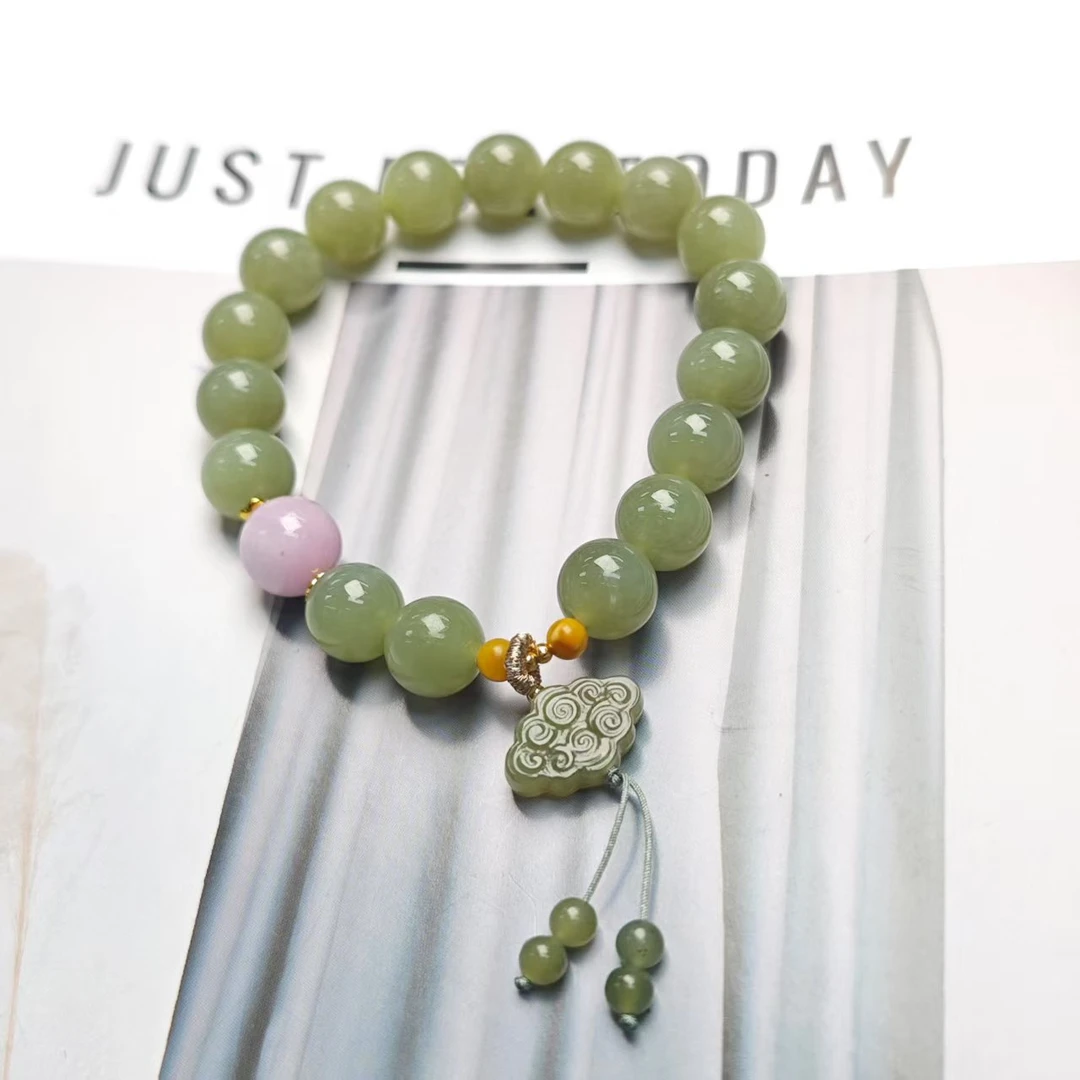 【云禾】和田玉祥云手链10+(多样发其一) XM103