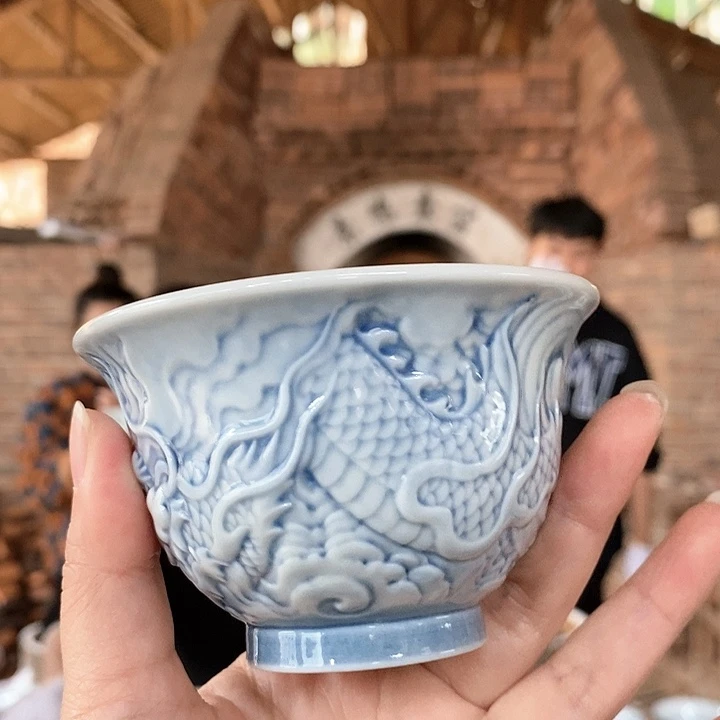 杯景德镇高温还原陶瓷