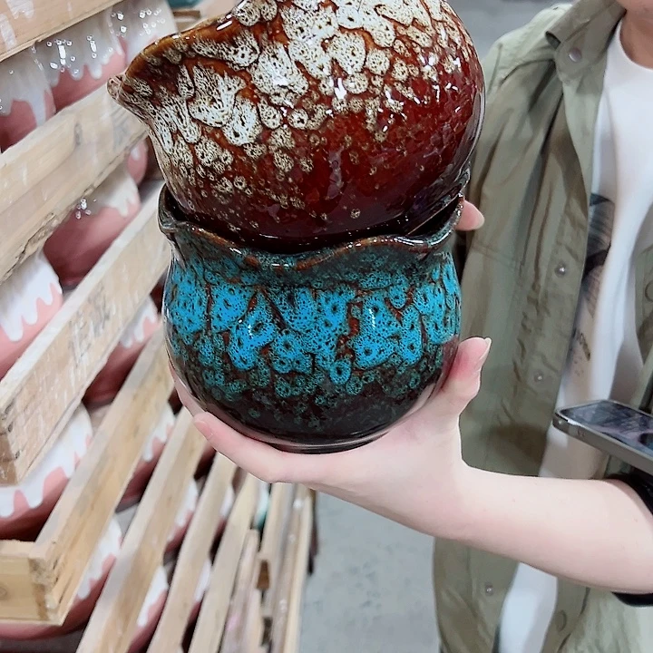 有孔，凑单福利满10元发货陶瓷多肉花盆！