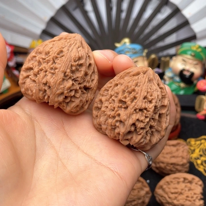 文玩核桃吊坠414142尺三角凹底高炮