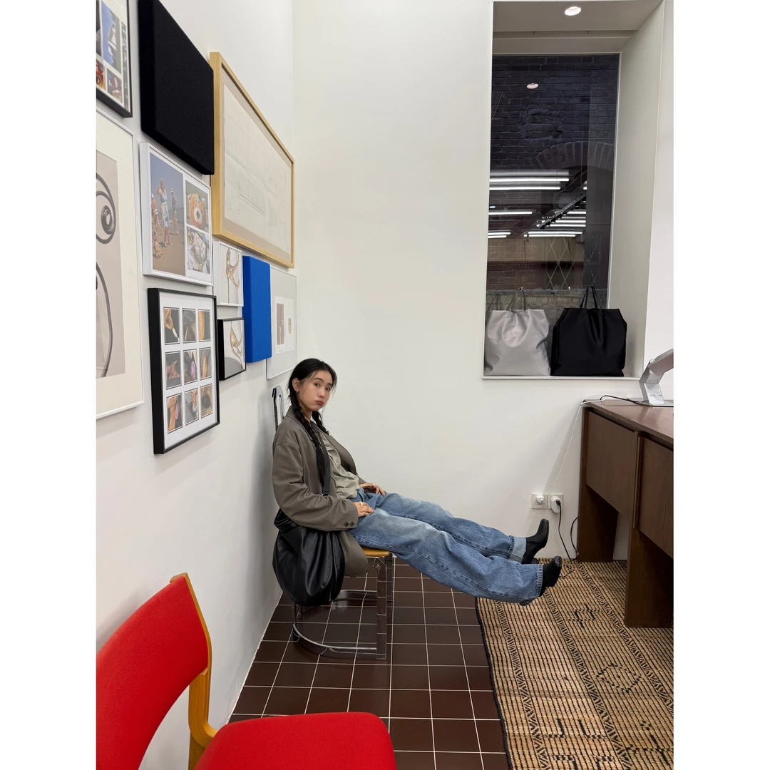 【INAIEN】线上款 “蓝调时刻”经典作旧复古百搭直筒牛仔裤Y3707