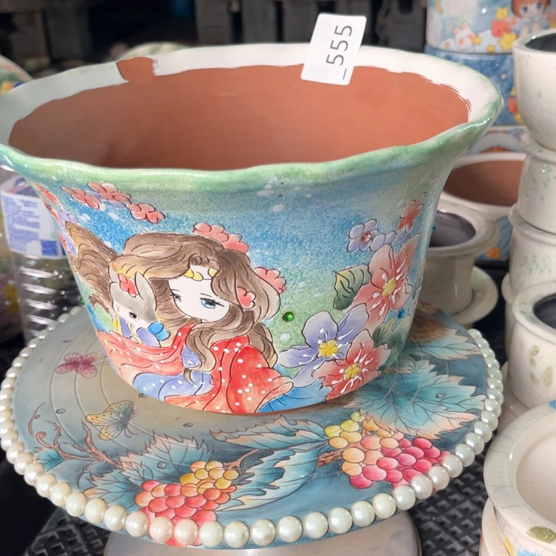 阿**?555多肉花盆瑕疵1个