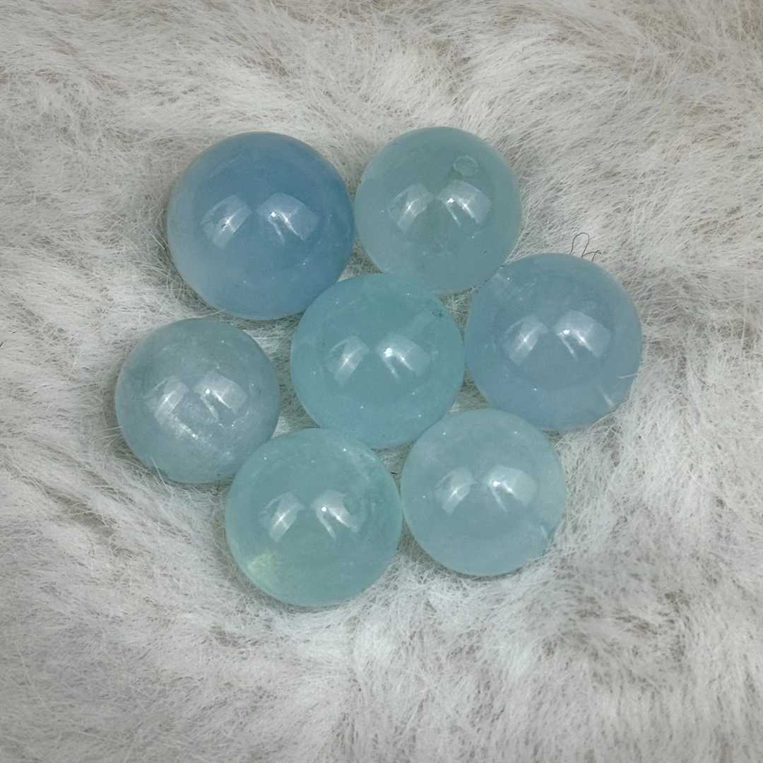 海蓝宝单珠（多样性发货）