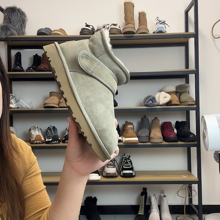 皮毛一体特价雪地鞋37羚羊粽