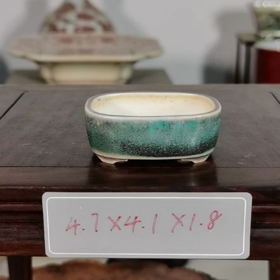 手工手绘釉盆大徳堂