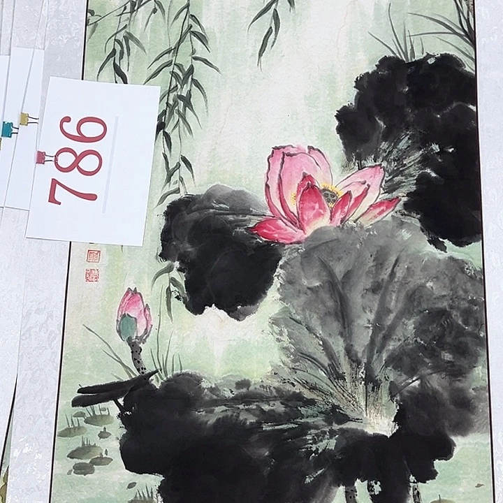 横款新人直播，放大漏