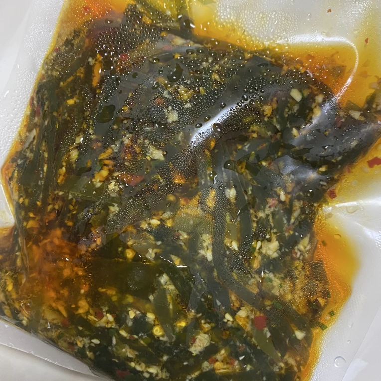 刘老三凉拌海带丝湖南零食开袋即食