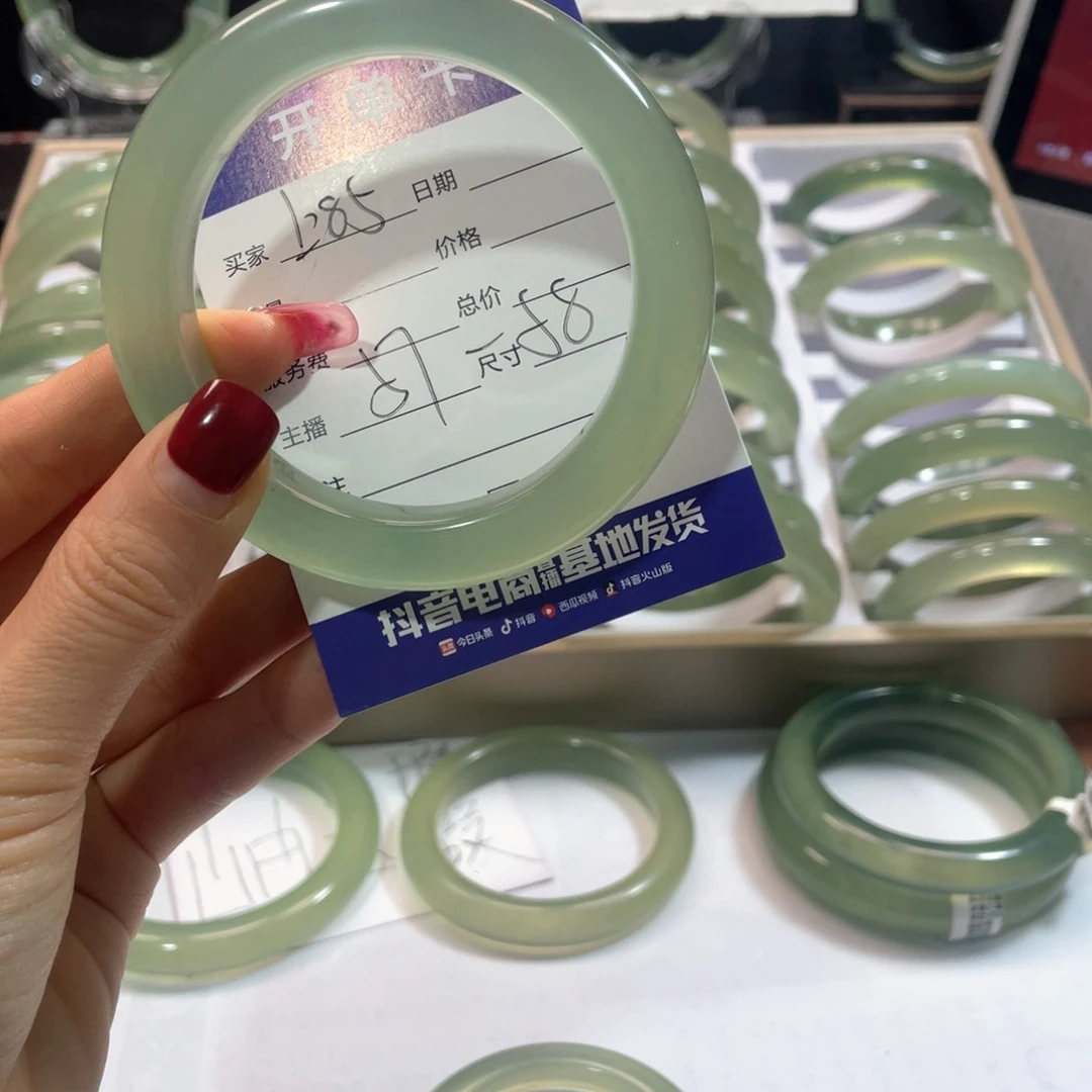 蛇纹石玉手镯未镶嵌_****✨