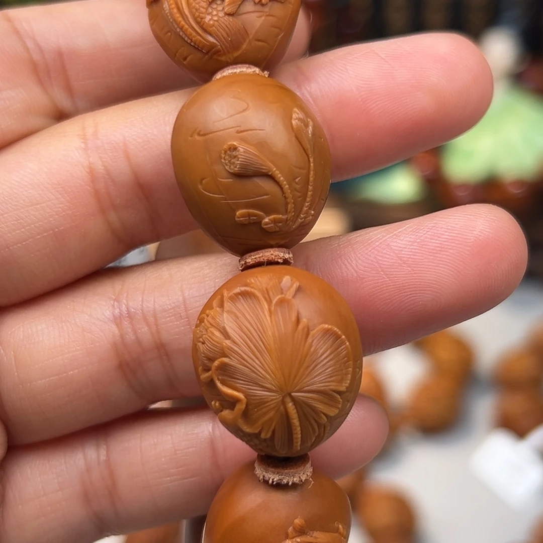 手串/手链橄榄核年年有鱼