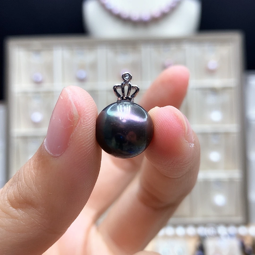 颈饰合金淡水珍珠