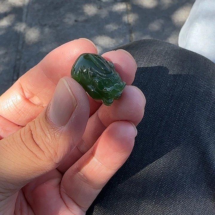和田玉（碧玉）未镶嵌颈饰