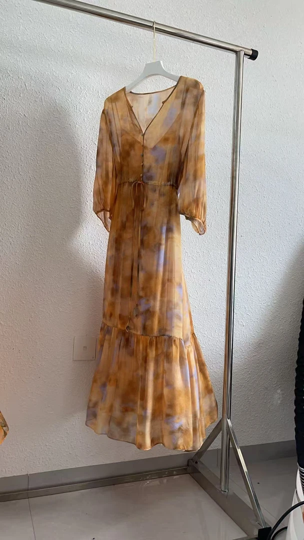 ZHY桑蚕丝连衣裙 YZ5SL1907