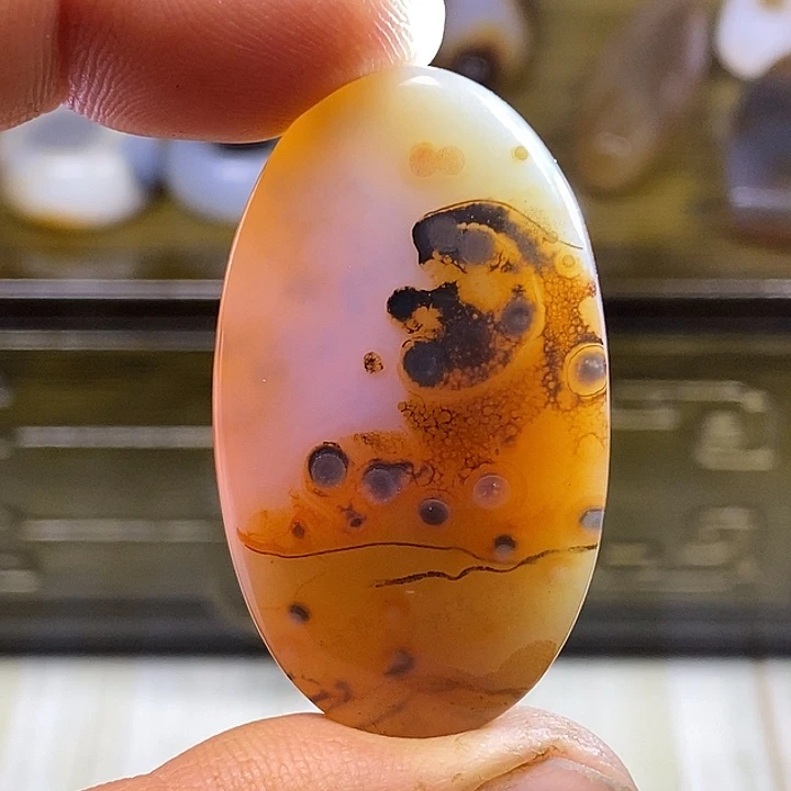 未镶嵌颈饰玛瑙/玉髓