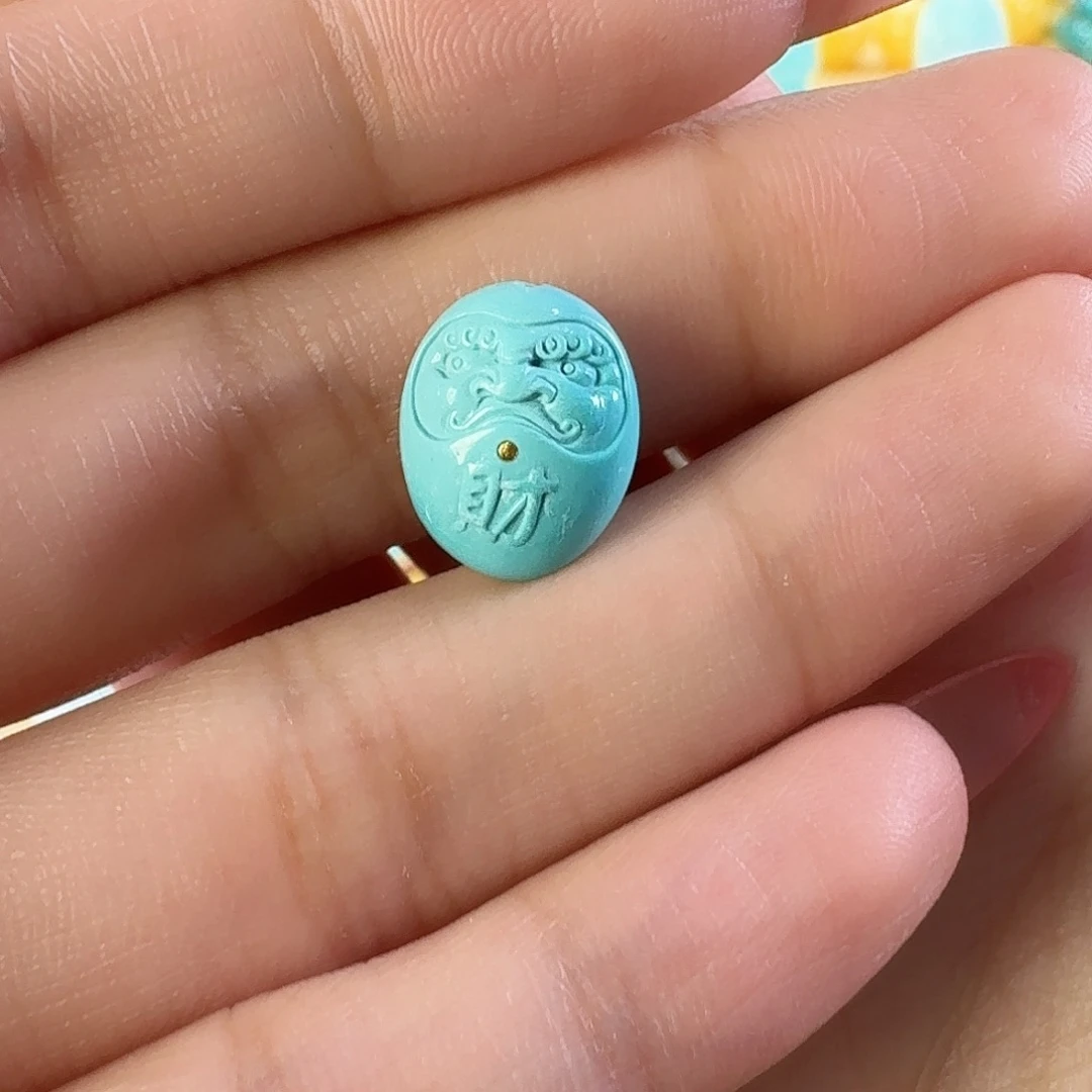 绿松石未镶嵌吊坠(不含链)