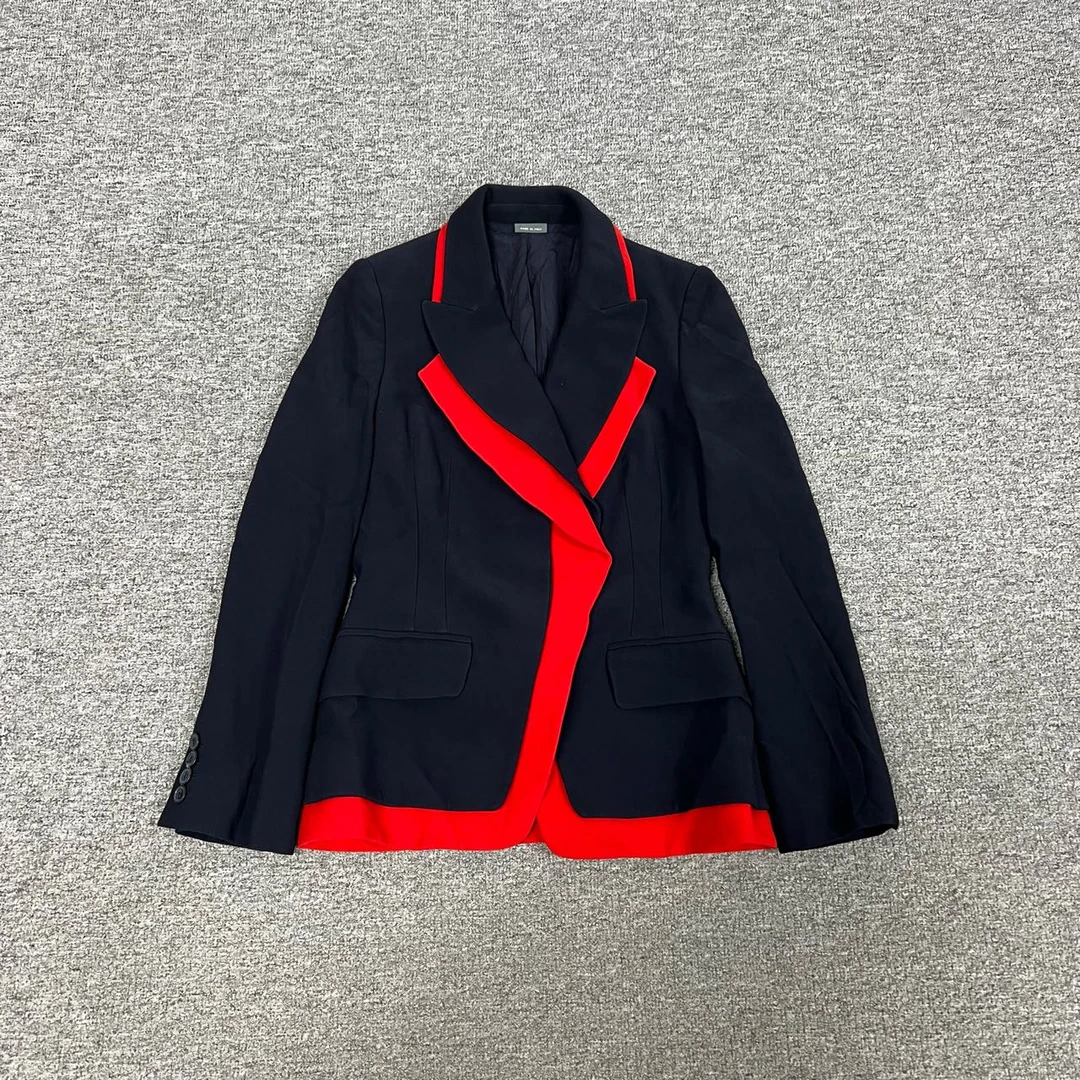 99新 Alexander McQueen/亚历山大·麦昆 麦昆 撞色西装