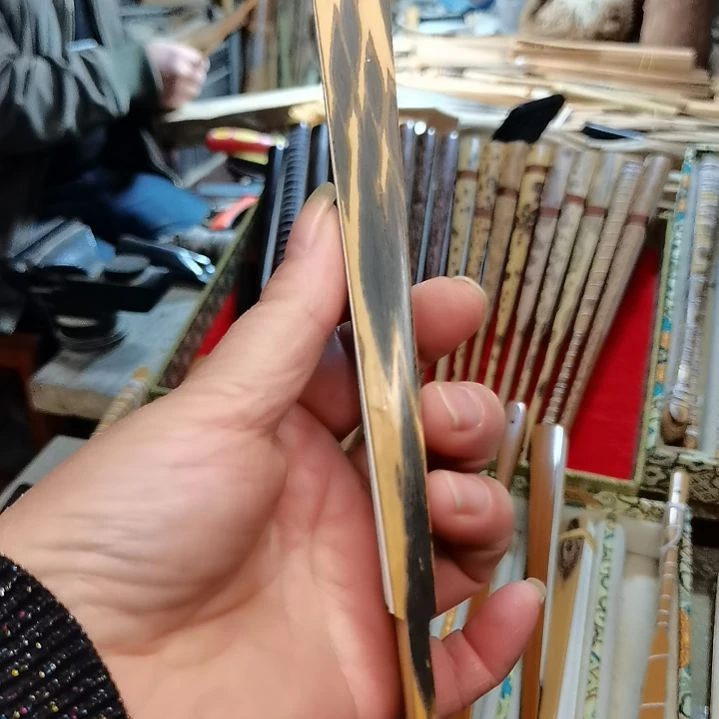 扇子广西风眼古方折扇