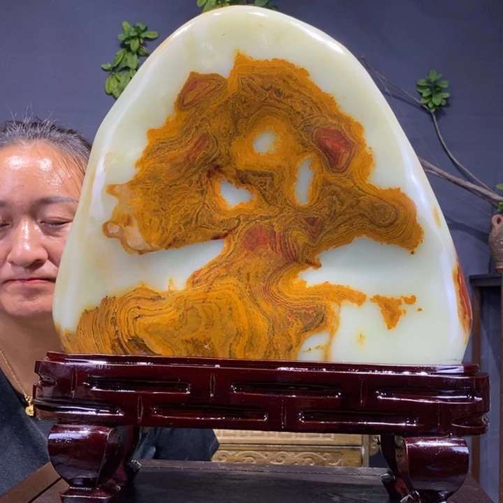 石材精品古青石摆件