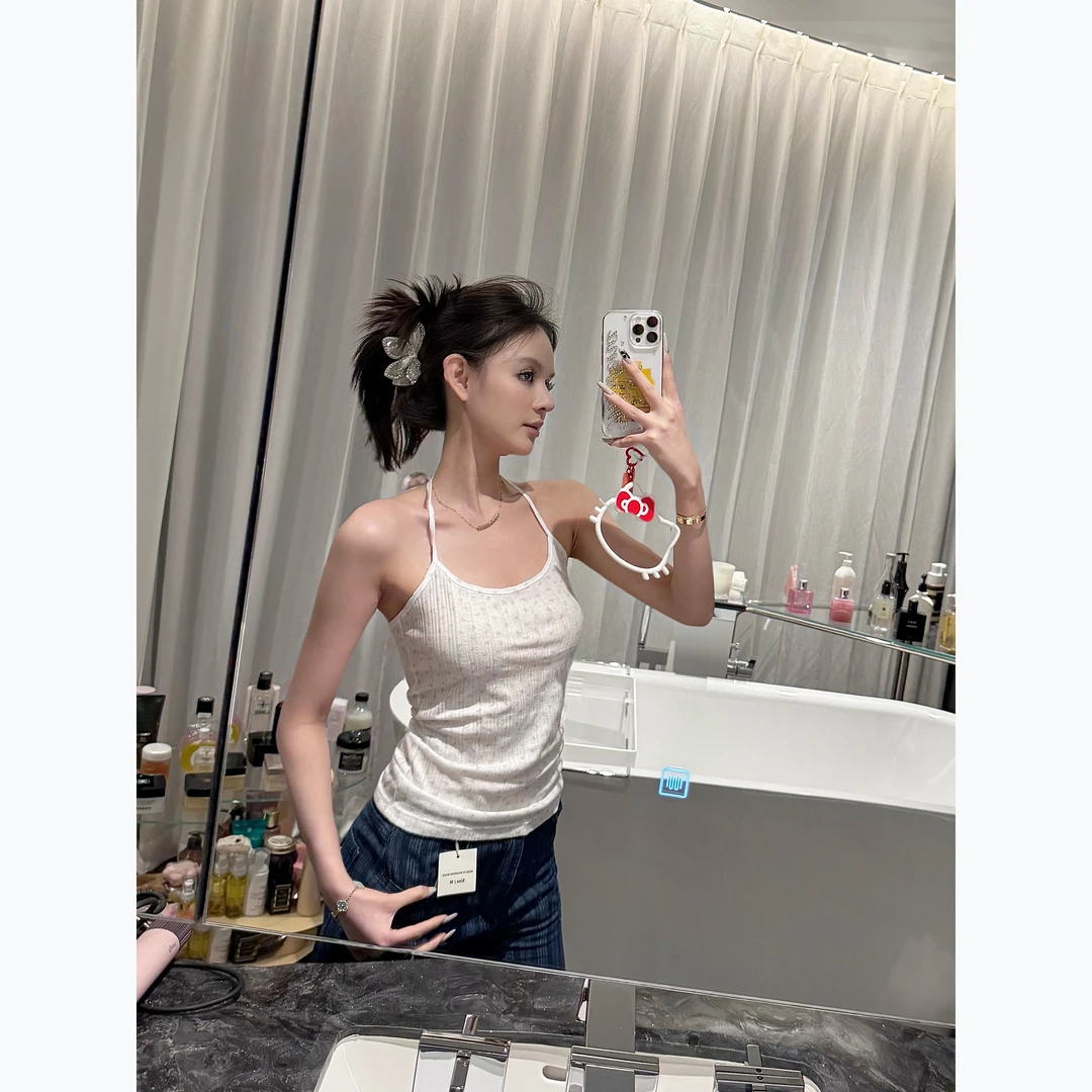 Nisabena【瑶台】25ss 小众设计师款碎花时尚修身显瘦套装