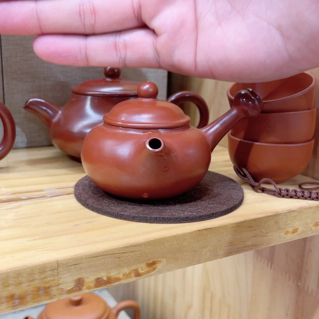 茶壶紫砂?*70毫升侧把…全品一套