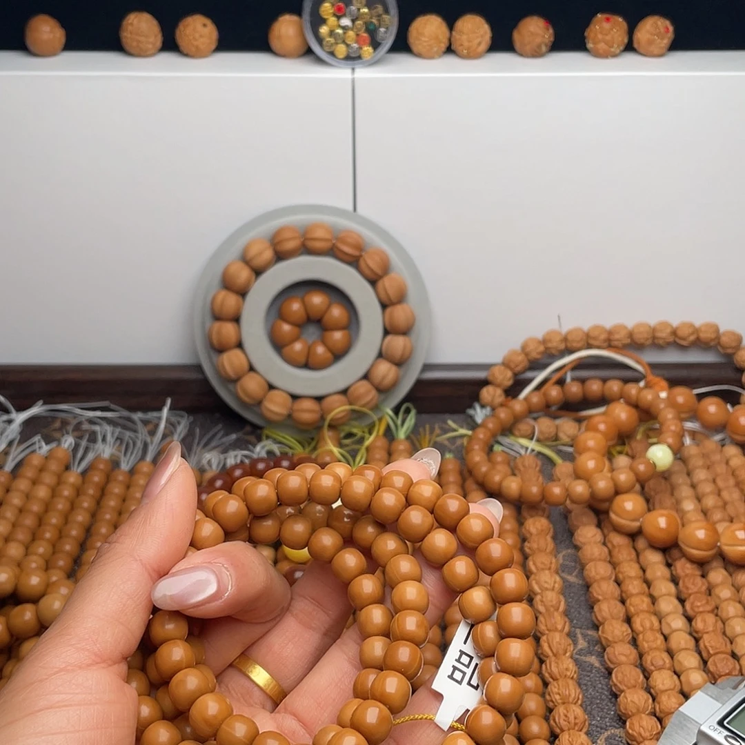 打***人吊坠猴头核桃9.2全品脖挂108