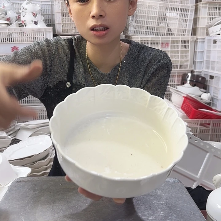 盘沙拉碗两个微瑕产品介意勿拍