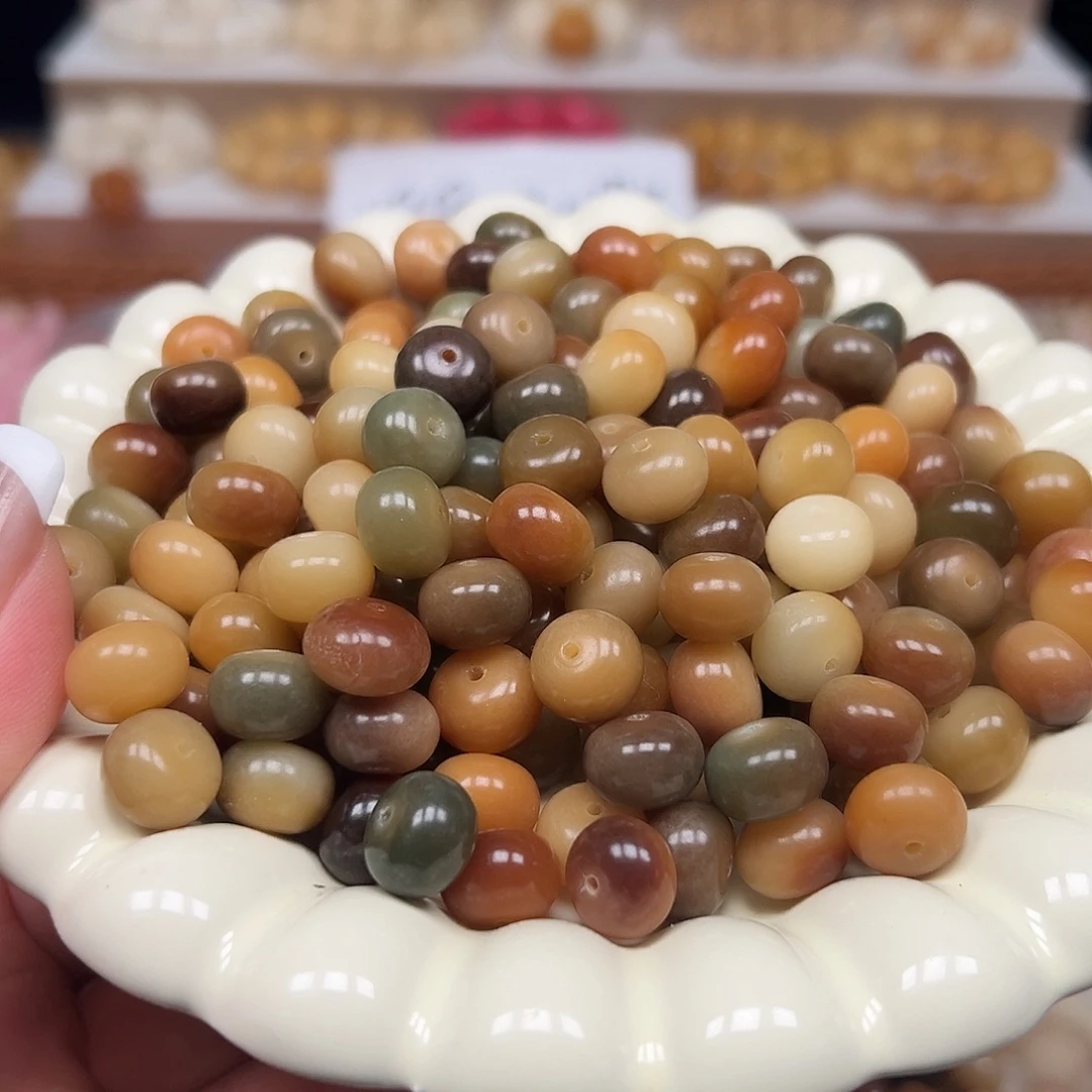 菩提根/象牙果手串卡12敦煌苹果110颗