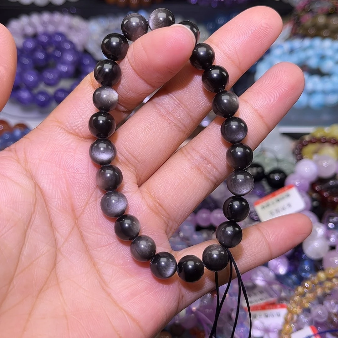 婕***姐水晶手链未镶嵌天然水晶未镶嵌