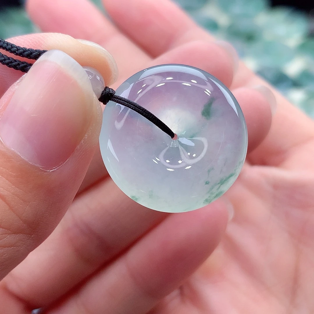 颈饰未镶嵌翡翠编号41尺寸23.8-6.4