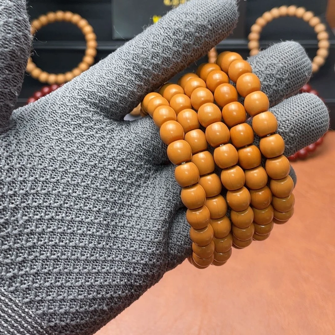 猴头核桃手串直切