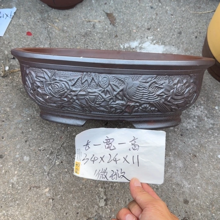 紫砂花盆特价商品