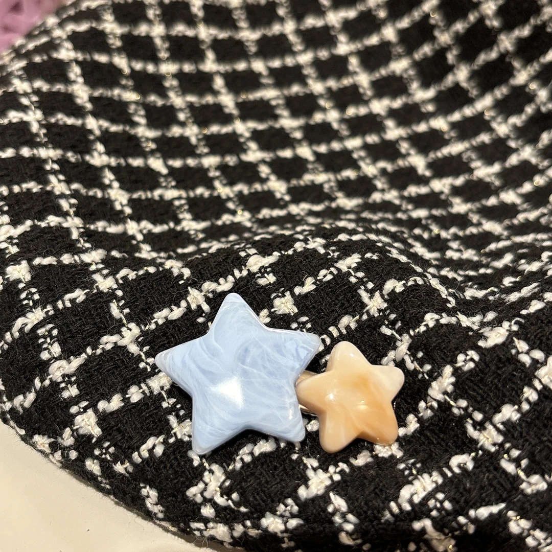 贝壳感星星发夹Y634