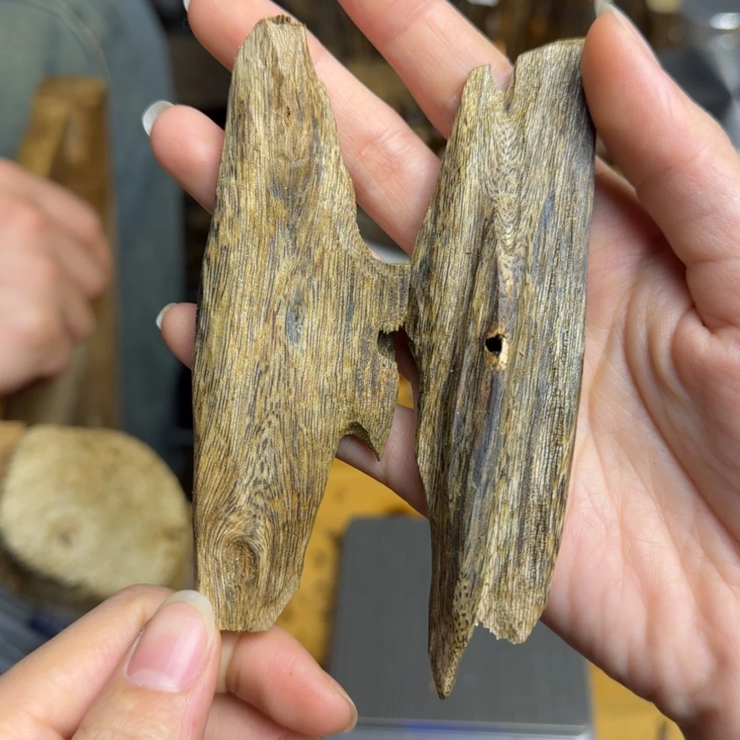 沉香沉香碎屑白棋品种块料30克