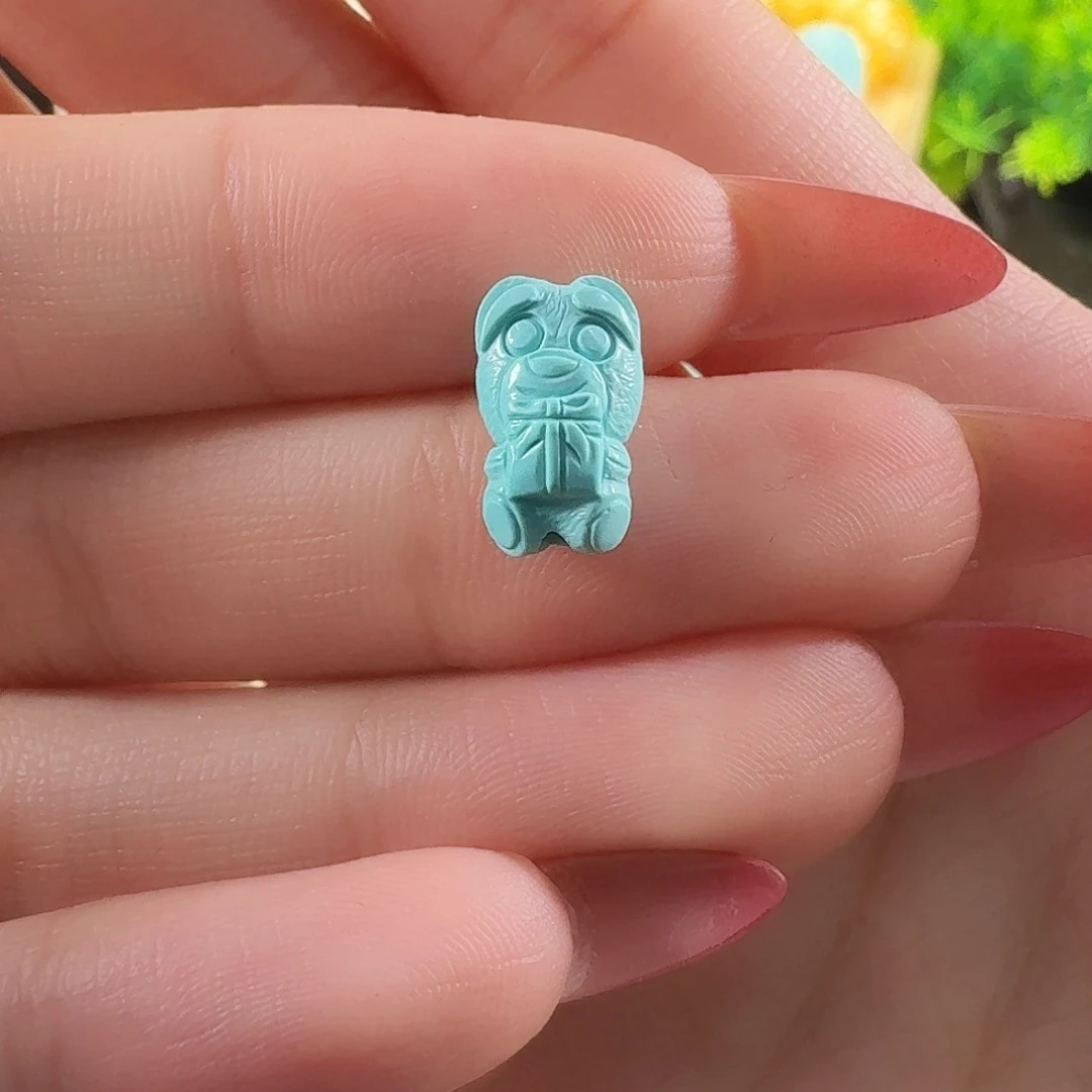 绿松石未镶嵌吊坠(不含链)