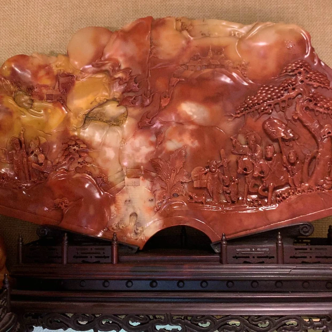 【闪购商品】寿山石抖****好老挝石批发