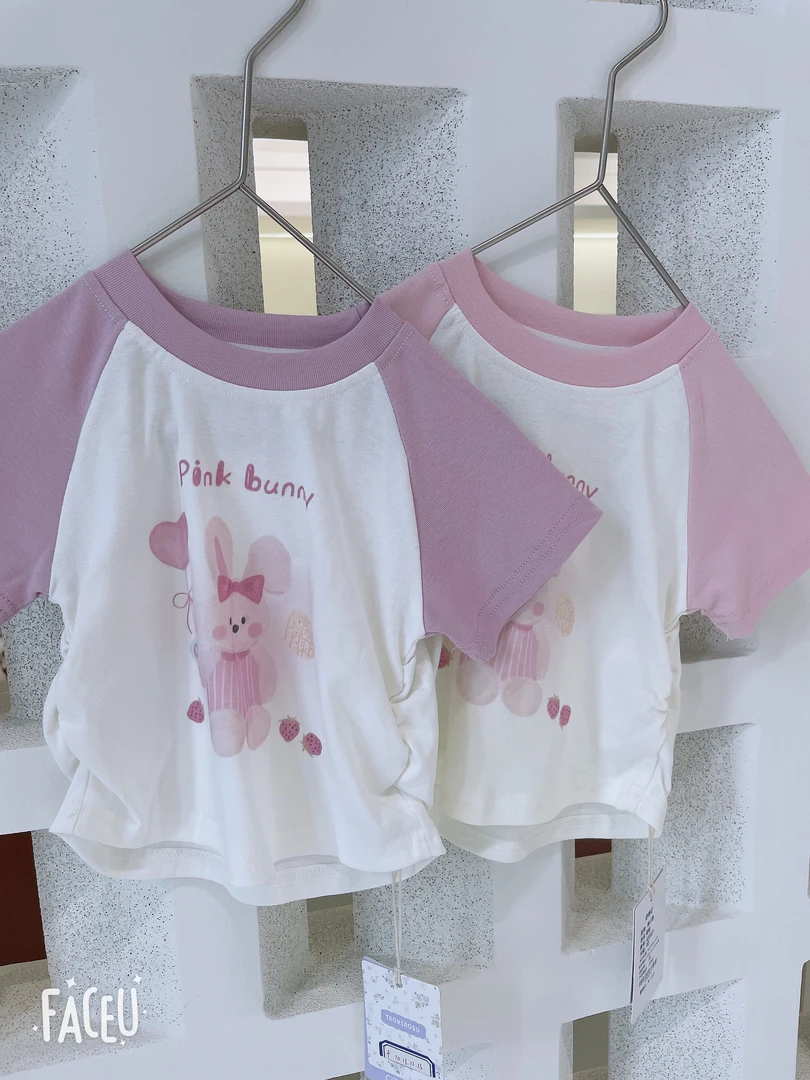 夏2021儿童小高腰短袖