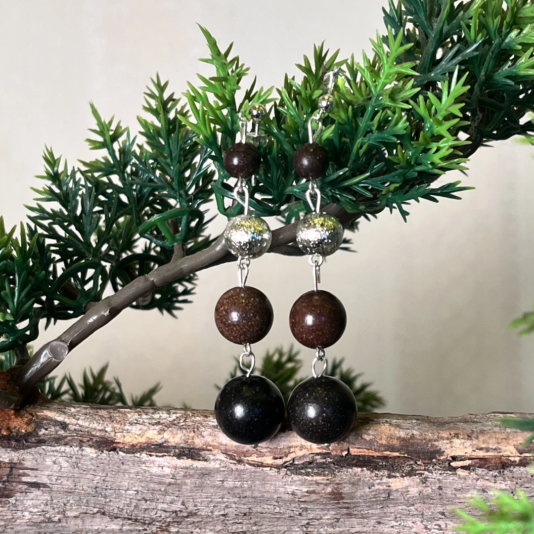 泥塑七香十二精+息肌丸耳坠6-10-12mmhx0036zt5802